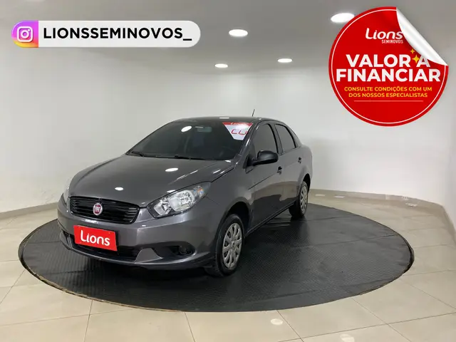 Carro Fiat Grand Siena 2021 Attractive 1.0 (Flex)