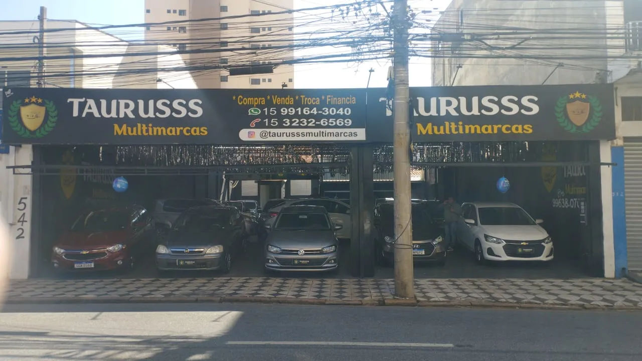 Fachada da loja Veículos à venda em TAURUSSS MULTIMARCAS LTDA - Sorocaba - SP | Mobiauto
