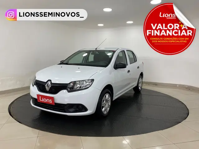 Carro Renault Logan 2020 Authentique 1.0 12V SCe (Flex)