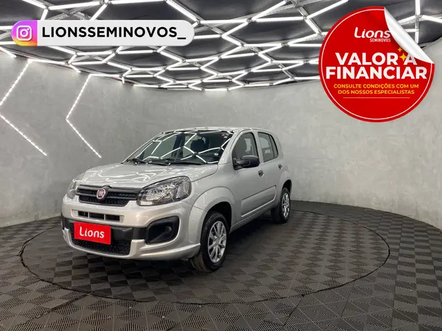 Carro Fiat Uno 2021 Attractive 1.0