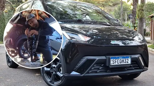 Hatch elétrico ganhou dirigibilidade próxima ao de um Chevrolet Tracker, segundo proprietário