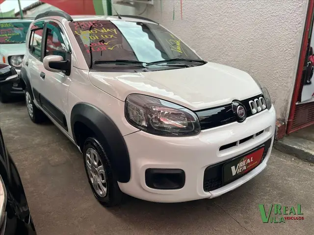 Carro Fiat Uno 2015 Way 1.0 8V (Flex) 4p