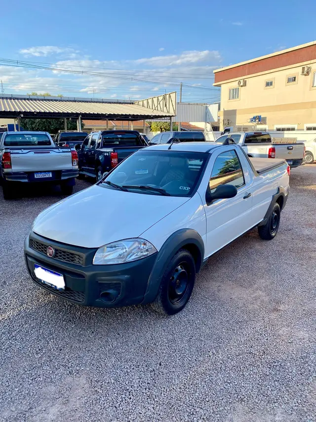 Carro Fiat Strada 2020 Hard Working 1.4 (Flex) (Cabine Simples)