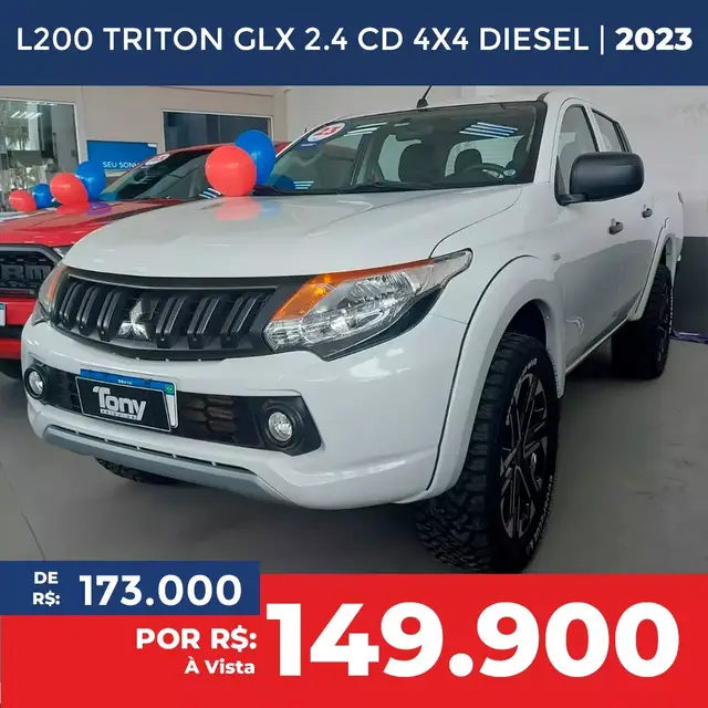 Carro Mitsubishi L200 Triton Sport 2023 GLS 2.4