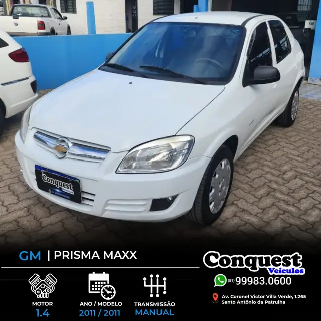 Carro Chevrolet Prisma 2011 Maxx 1.4 (Flex)