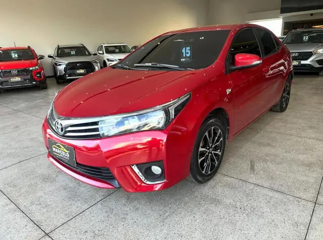 Carro Toyota Corolla 2015 Sedan 1.8 Dual VVT-i GLi (Flex)