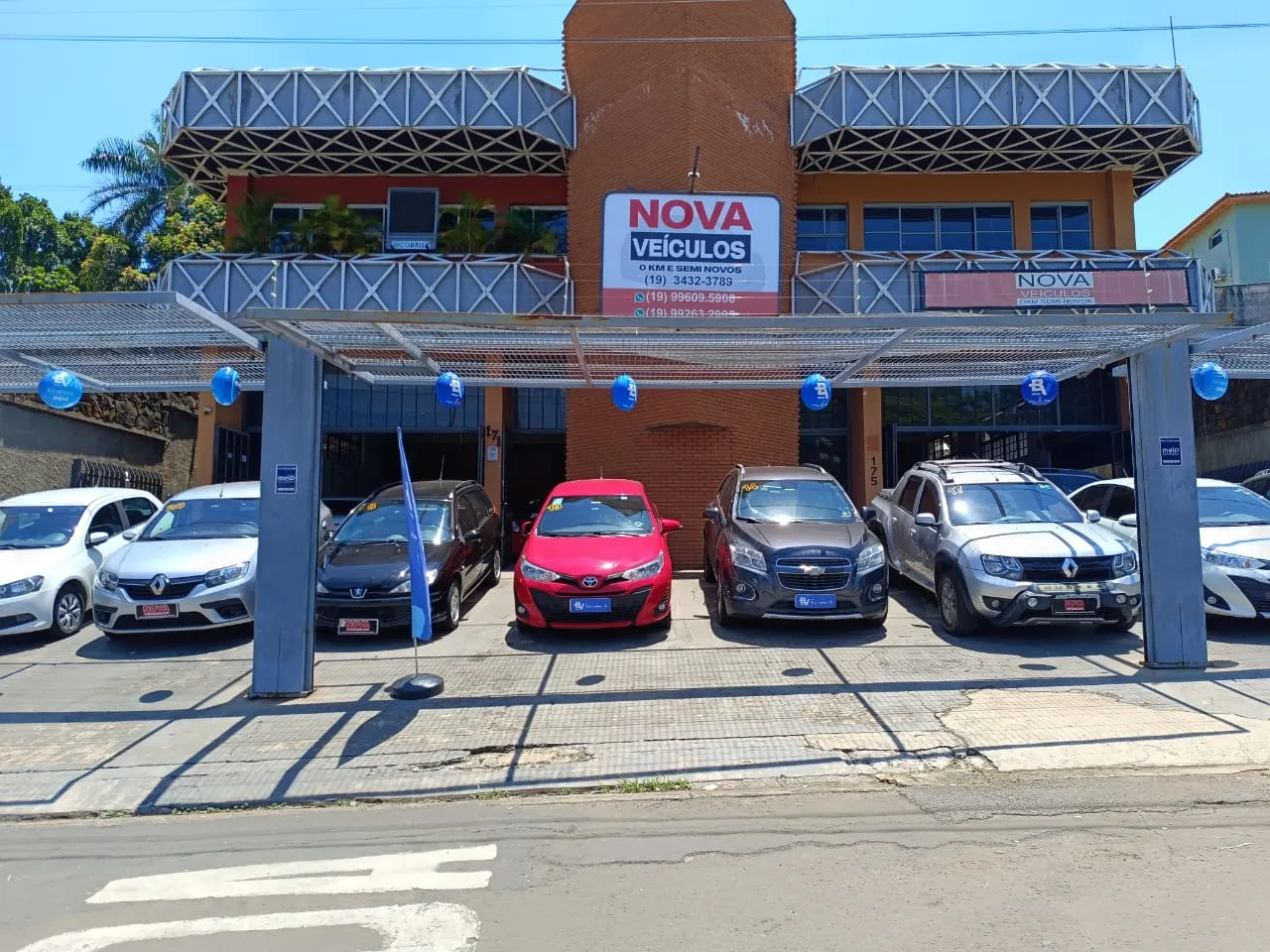 Fachada da loja NOVA VEICULOS - Piracicaba - SP