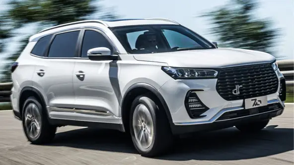 DR Automobiles possui cópias de modelos da Chery, porém com design exclusivo