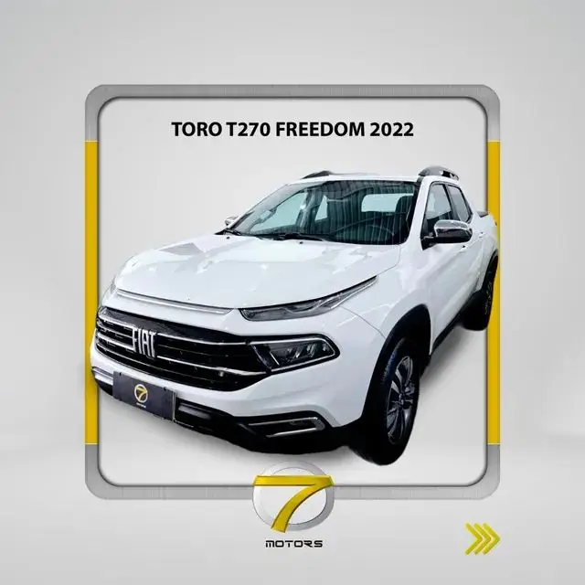 Carro Fiat Toro 2022 Freedom 1.3 turbo (Flex) (Aut)