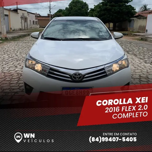 Carro Toyota Corolla 2016 2.0 XEi Multi-Drive S (Flex)