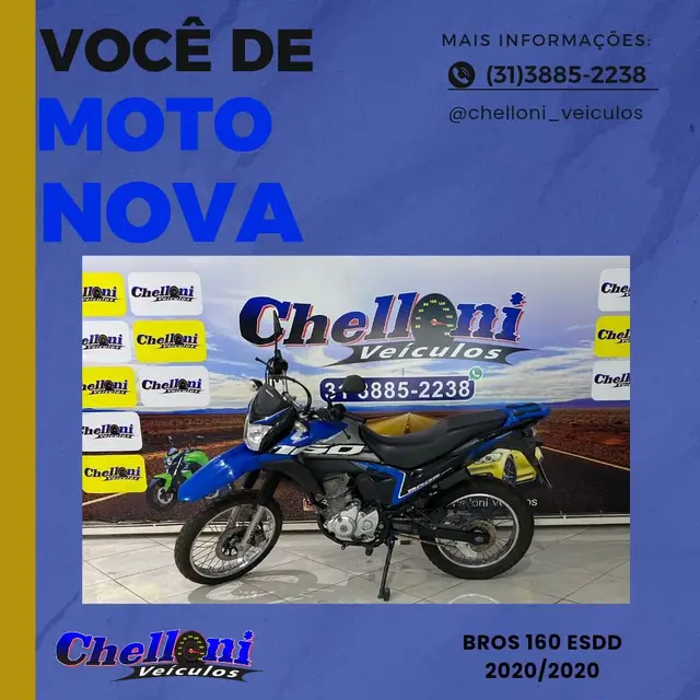 Carro Honda NXR 160 2020 Bros ESDD