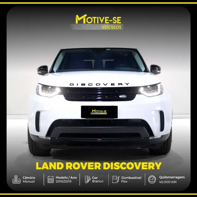 Carro Land Rover Discovery 2019 SE 3.0 V6 4x4 TD6  Diesel Aut.