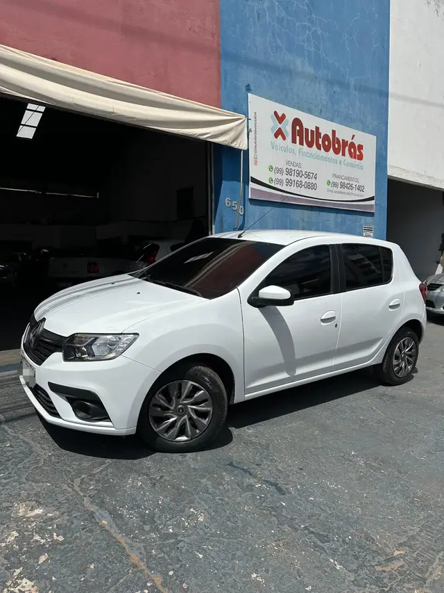 Carro Renault Sandero 2020 Life 1.0 12V SCe (Flex)