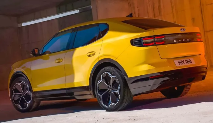 Recém-lançado, o novo Ford Capri revive mais um nome clássico