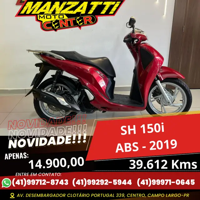 Moto Honda SH 150i 2019 ABS