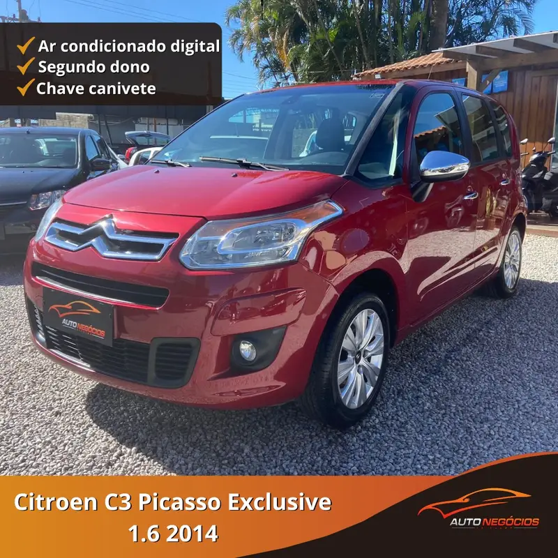 Citroën C3 Picasso Exclusive BVA 1.6 VTI (Flex) (Aut)