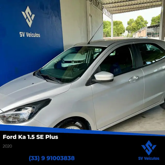 Carro Ford Ka 2020 1.5 SE Plus (Aut) (Flex)