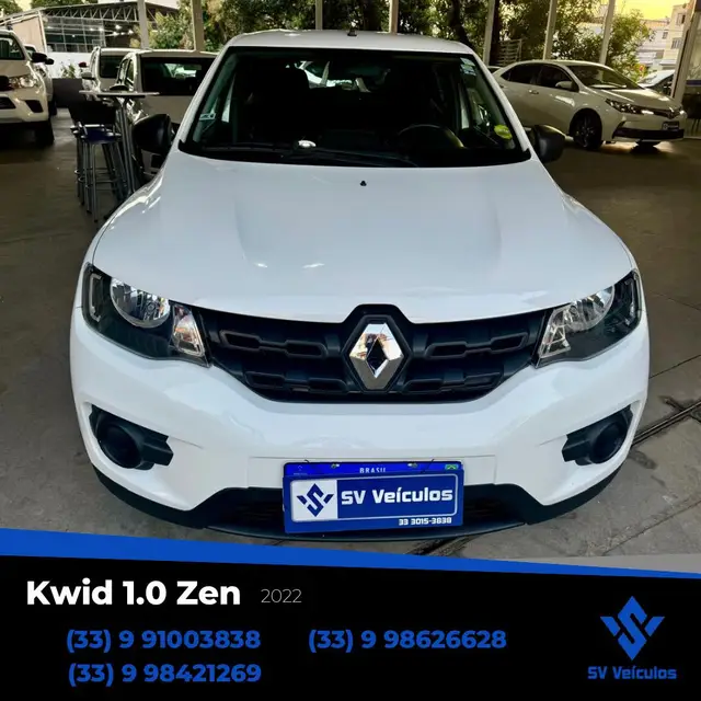 Carro Renault Kwid 2022 Zen 1.0 12v SCe (Flex)