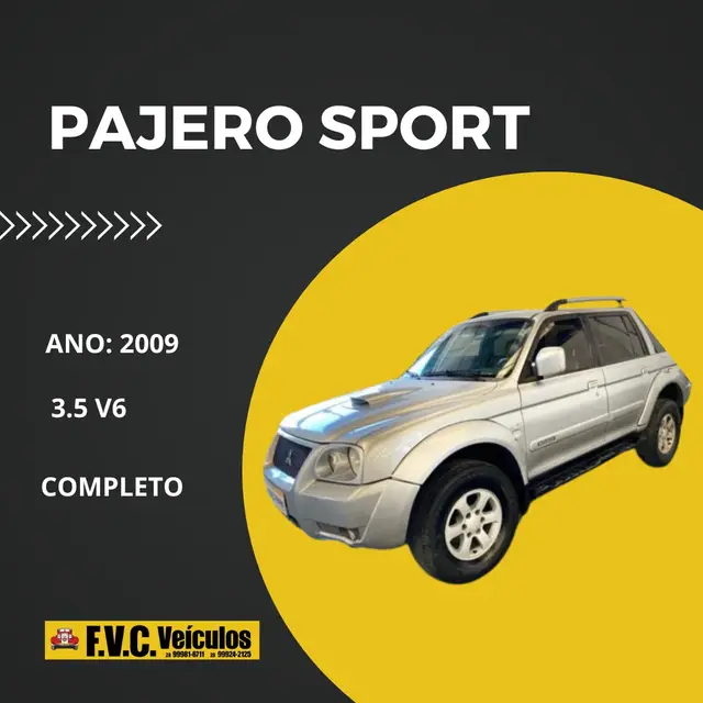 Carro Mitsubishi Pajero Sport 2009 HPE 4x4 3.5 V6 (flex) (aut)