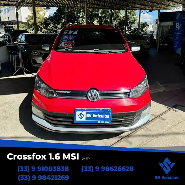 Carro Volkswagen CrossFox 2017 1.6 16v MSI (Flex)