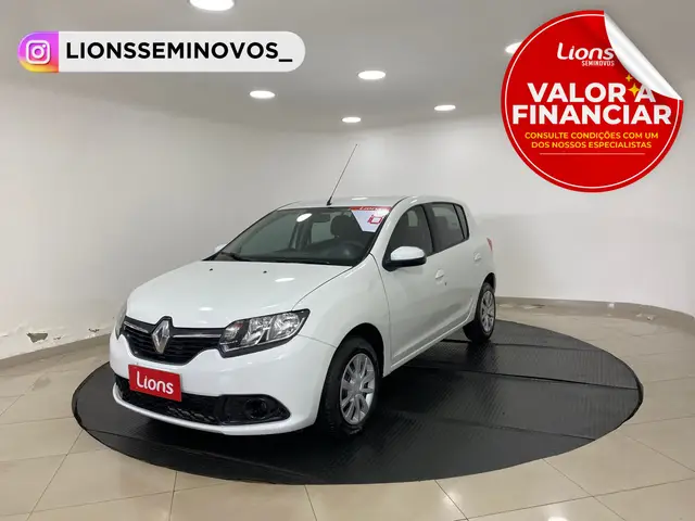 Carro Renault Sandero 2018 Expression 1.6 16V SCe (Flex)