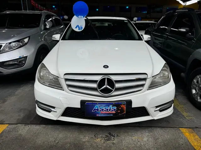 Carro Mercedes-Benz Classe C 2013 C-180 CGI Sport 1.6 TB 16V (Aut.)