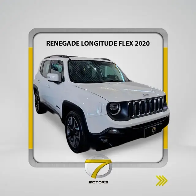 Carro Jeep Renegade 2020 Longitude 1.8 4x2 (Aut) (Flex)