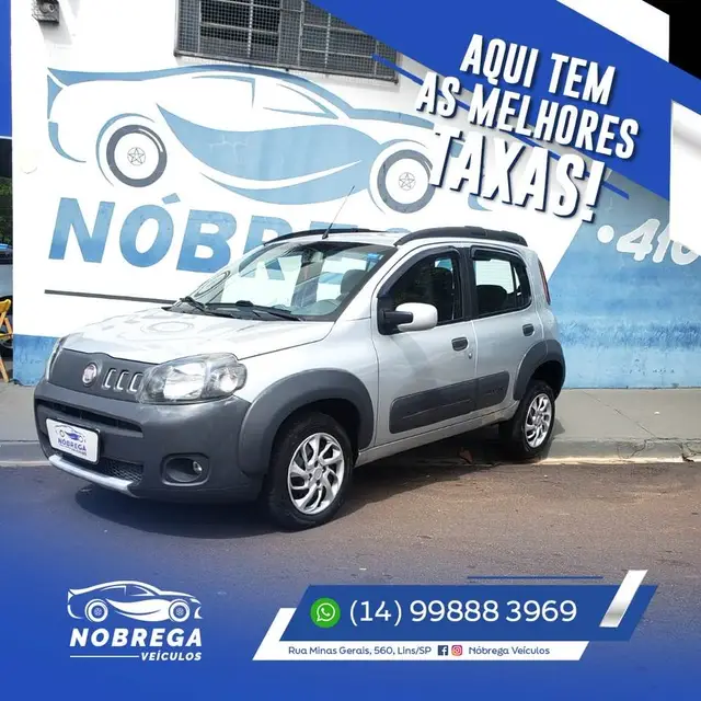 Carro Fiat Uno 2013 Way 1.4 8V (Flex) 4p
