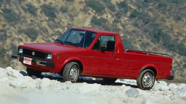 Primeira geração da Rabbit Pickup (a famosa Caddy) surgiu no final da década de 1970