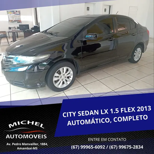 Carro Honda City 2013 LX 1.5 16V (flex)