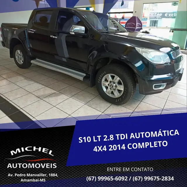 Carro Chevrolet S10 Cabine Dupla 2014 S10 2.4 LT 4x2 (Cab Dupla) (Flex)