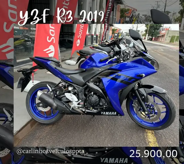 Carro Yamaha YZF R3 2019 (ABS)