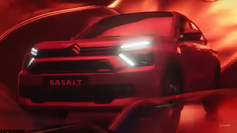 Novo Citroën Basalt teve seu interior revelado; veja como é