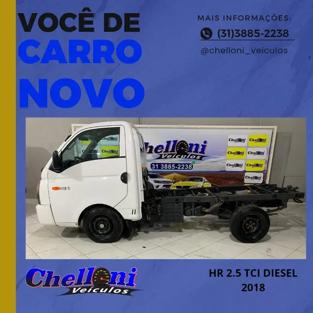 Carro Hyundai HR 2018 2.5 Turbo