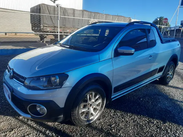 Carro Volkswagen Saveiro 2014 Cross 1.6 (Flex) (cab. estendida)