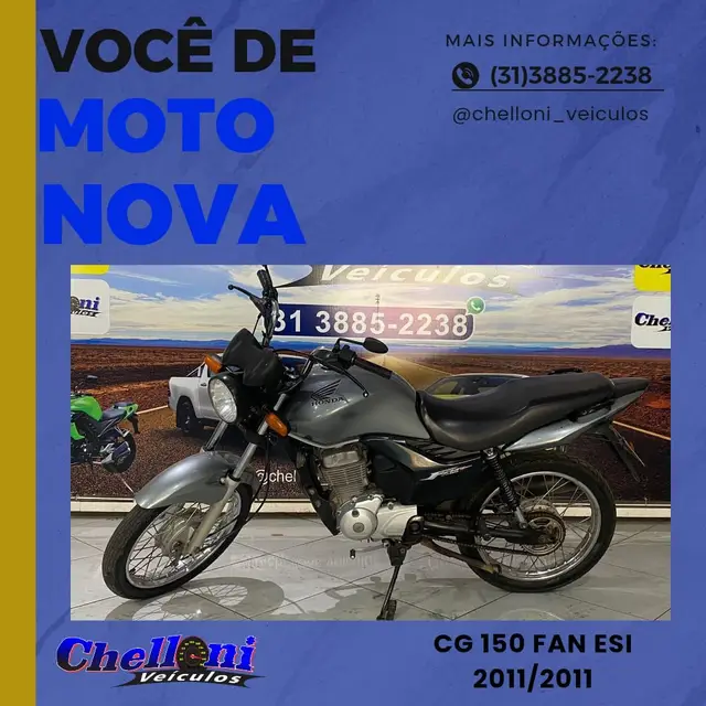 Moto Honda CG 150 2011 Fan ESi