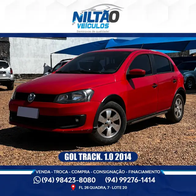 Carro Volkswagen Gol 2014 1.0 TEC Track (Flex)