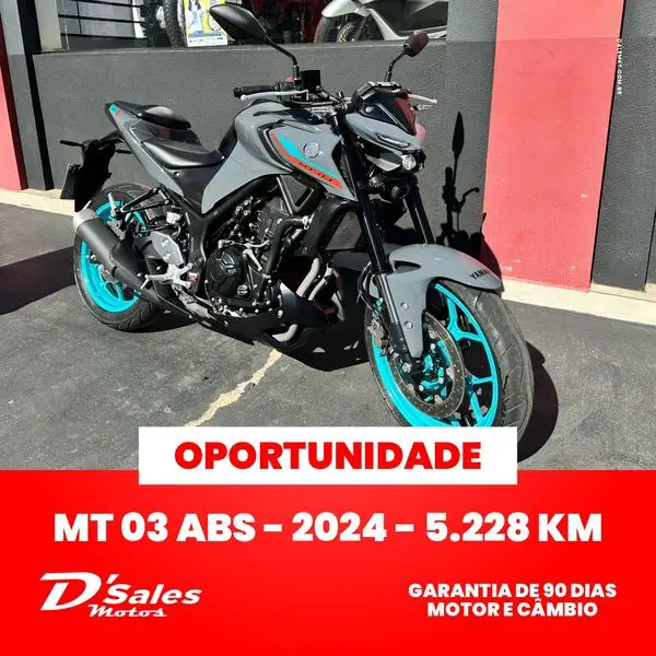 Carro Yamaha MT-03 2024 ABS