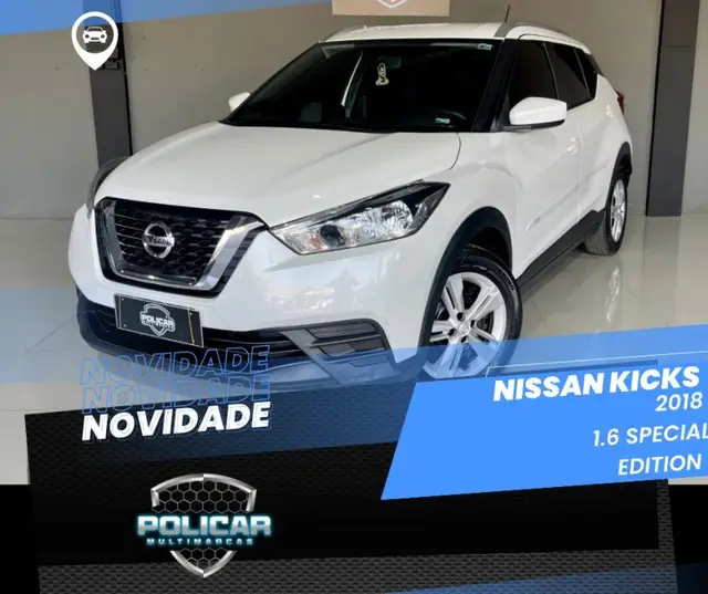 Carro Nissan Kicks 2018 1.6 S (Flex)