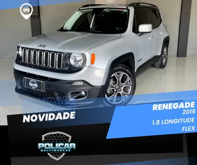 Carro Jeep Renegade 2016 Longitude 1.8 4x2 (Aut) (Flex)