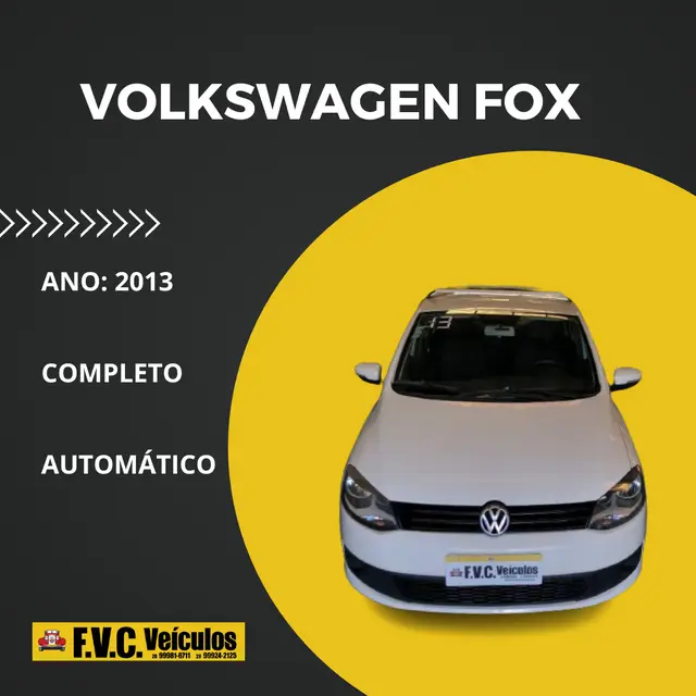 Carro Volkswagen Fox 2013 1.6 VHT (Flex)