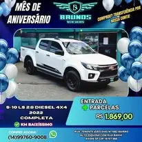 Carro Chevrolet S10 Cabine Dupla 2022 S10 2.8 CTDI LTZ 4WD (Cabine Dupla) (Aut)