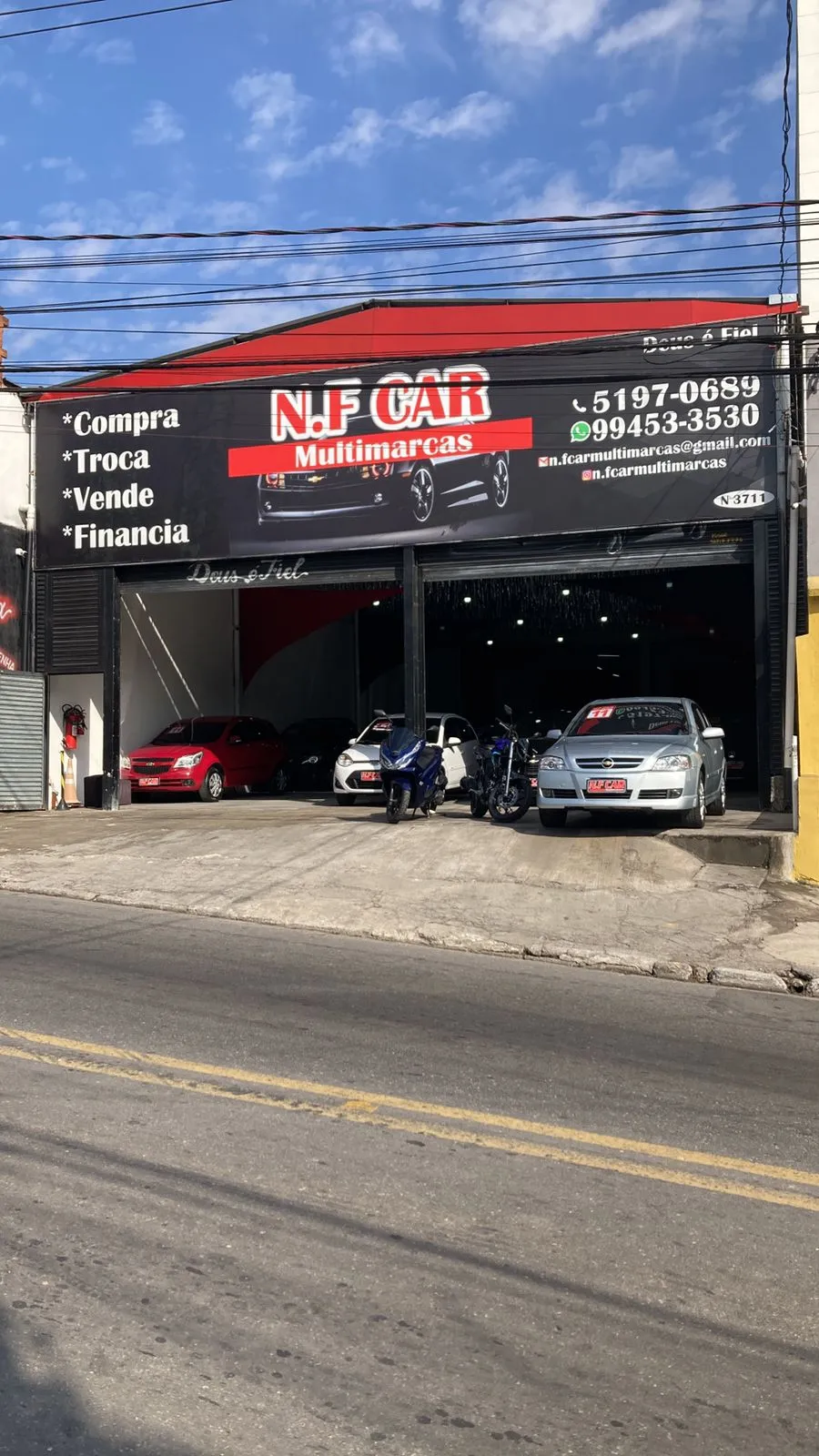 Fachada da loja Veículos à venda em NF.CAR MULTIMARCAS - Guarulhos - SP | Mobiauto