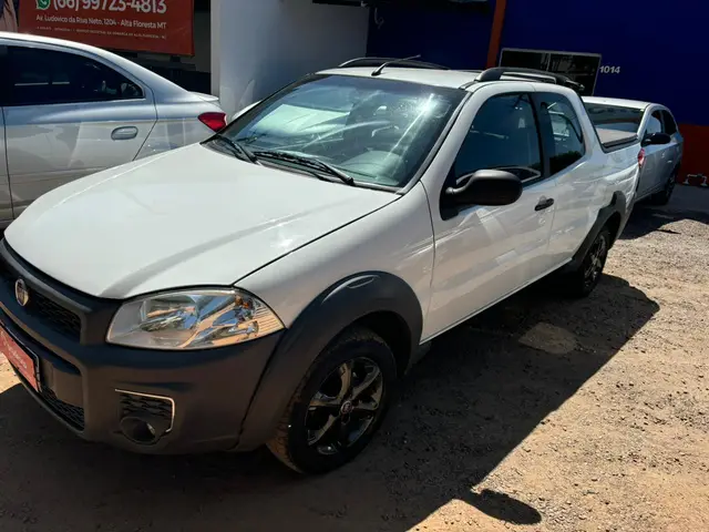 Carro Fiat Strada 2015 Working 1.4 (Flex) (Cabine Dupla)