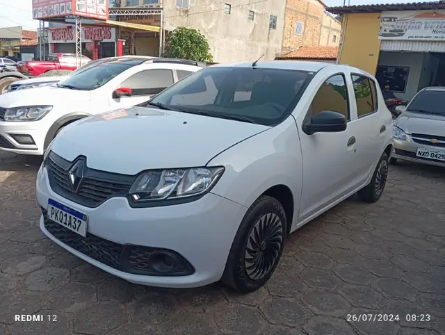 Carro Renault Sandero 2018 Authentique 1.0 12V SCe (Flex)