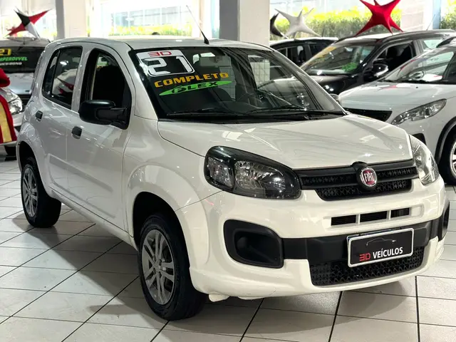 Carro Fiat Uno 2021 Attractive 1.0