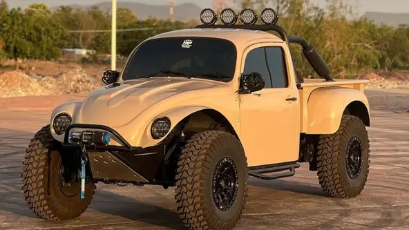 Projeto mexicano converte vários Fusca em picapes preparadas para o off-road