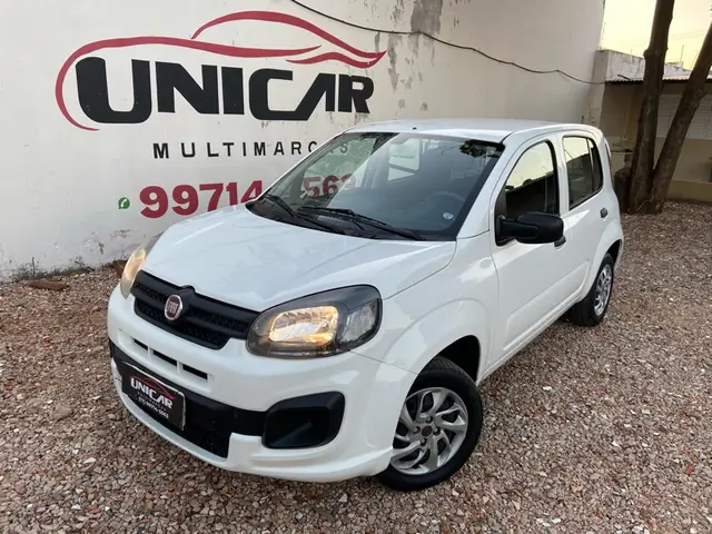 Carro Fiat Uno 2020 Attractive 1.0 8V (Flex) 4p