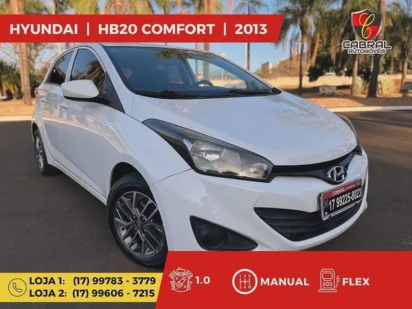 Carro Hyundai HB20 2013 1.0 Comfort (Flex)