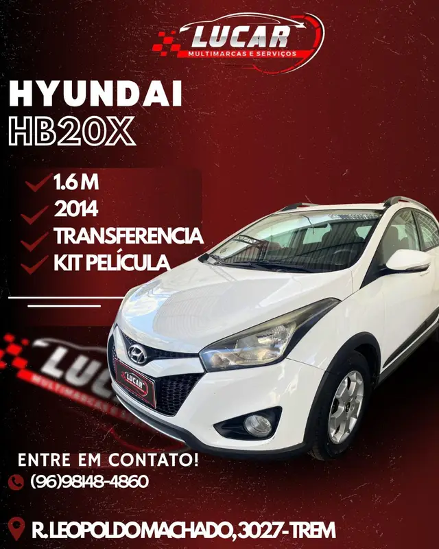 Carro Hyundai HB20X 2014 Style 1.6 (Flex)